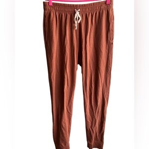 Jax & Lennon bamboo cotton joggers pants brown XL
